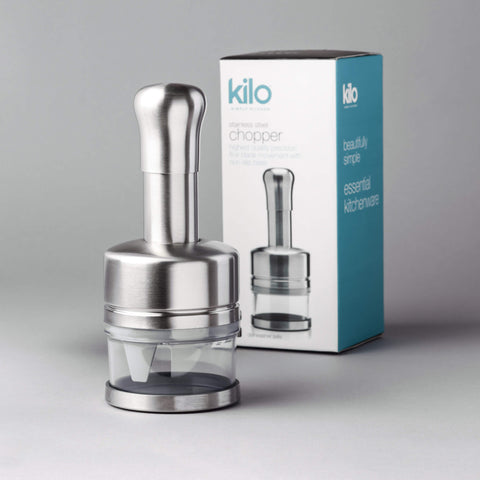 Onion Chopper, 18/8 Stainless Steel
