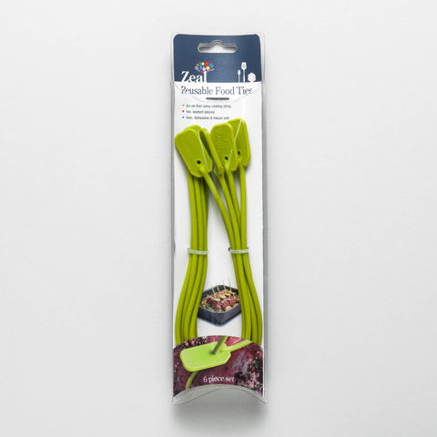 Silicone Food Ties, Set of 6, Large