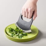 Load image into Gallery viewer, Rock &amp; Drop™ Herb Cutter &amp; Board Set
