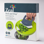 Load image into Gallery viewer, Rock &amp; Drop™ Herb Cutter &amp; Board Set
